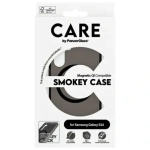 Hurtownia GSM - CARE de PanzerGlass Carcasă Flagship QI Samsung Galaxy S24 fumurie - PZG745 - {ean13} - Hurt