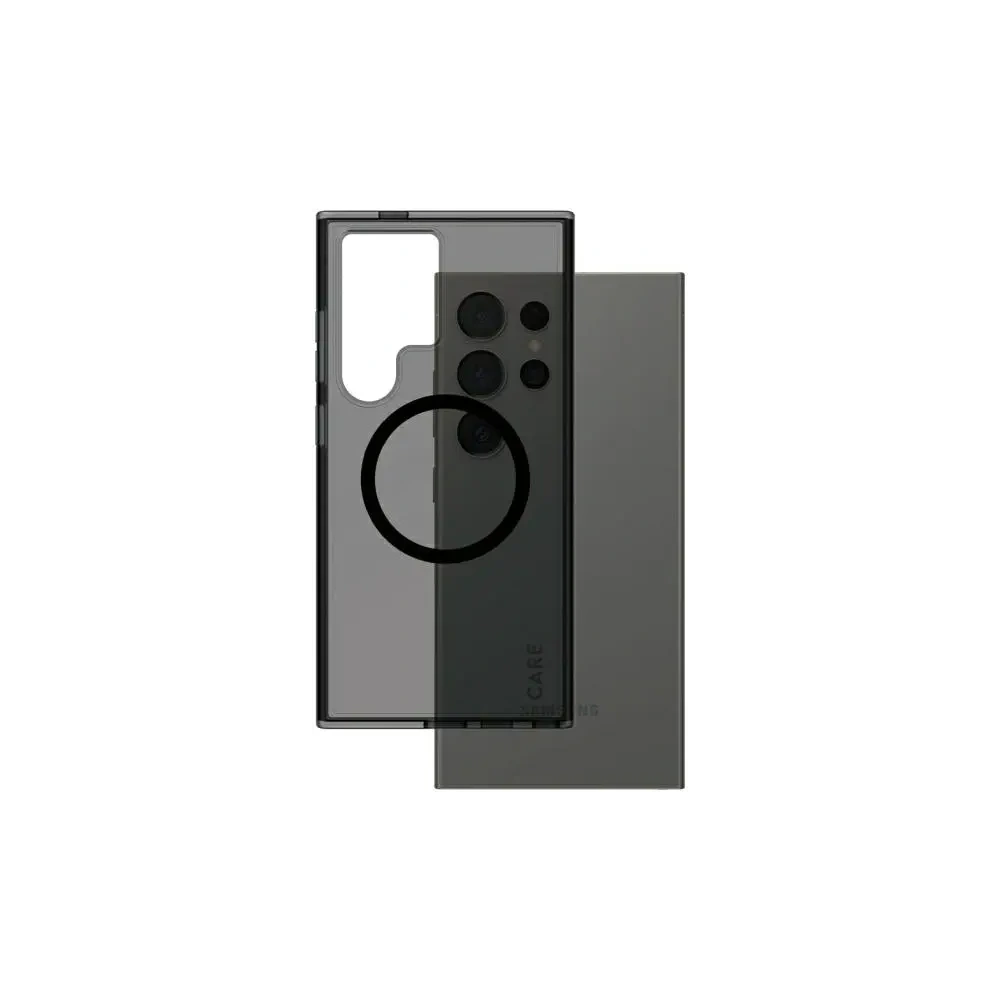 Hurtownia GSM - CARE von PanzerGlass Flagship QI Hülle Samsung Galaxy S24 Ultra rauch - PZG747 - {ean13} - Hurt