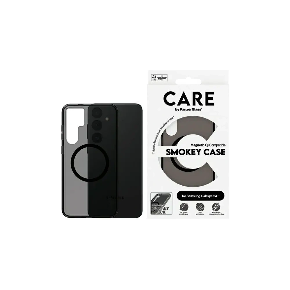 Wholesale CARE by PanzerGlass Flagship QI Case Samsung Galaxy S24+ Plus smoke - PZG749 - {ean13} - Hurt