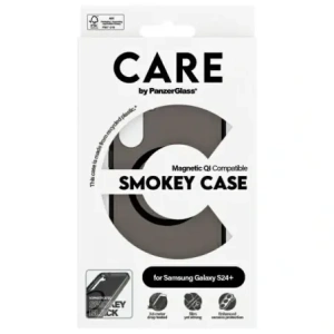Wholesale CARE by PanzerGlass Flagship QI Case Samsung Galaxy S24+ Plus smoke - PZG749 - {ean13} - Hurt