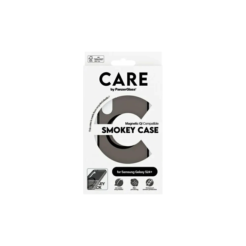Hurtownia GSM - CARE by PanzerGlass Flagship QI tok Samsung Galaxy S24+ Plus füstös - PZG749 - {ean13} - Hurt