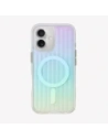 UNIQ Coehl Linear Apple iPhone 16 Magnetic Charging iridescent