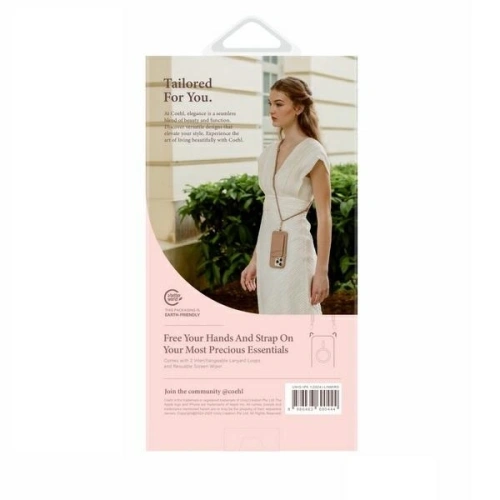 Etui UNIQ Coehl Linear Apple iPhone 16 Magnetic Charging opal/iridescent