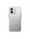 UNIQ Coehl Lumino Apple iPhone 16 Magnetic Töltés csillogó ezüst
