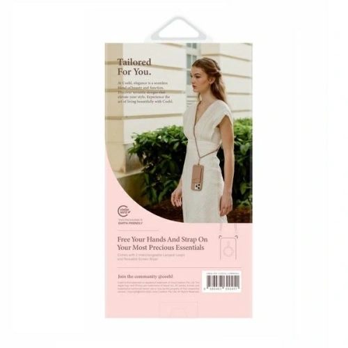 Etui UNIQ Coehl Lumino Apple iPhone 16 Magnetic Charging srebrny/sparkling silver