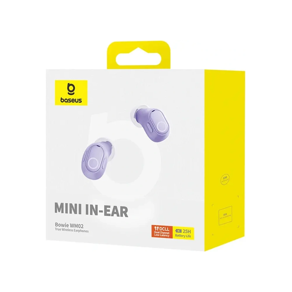 Hurtownia GSM - Baseus căști wireless Bowie WM02 OS TWS Bluetooth 5.3 violet - BSU8903 - {ean13} - Hurt