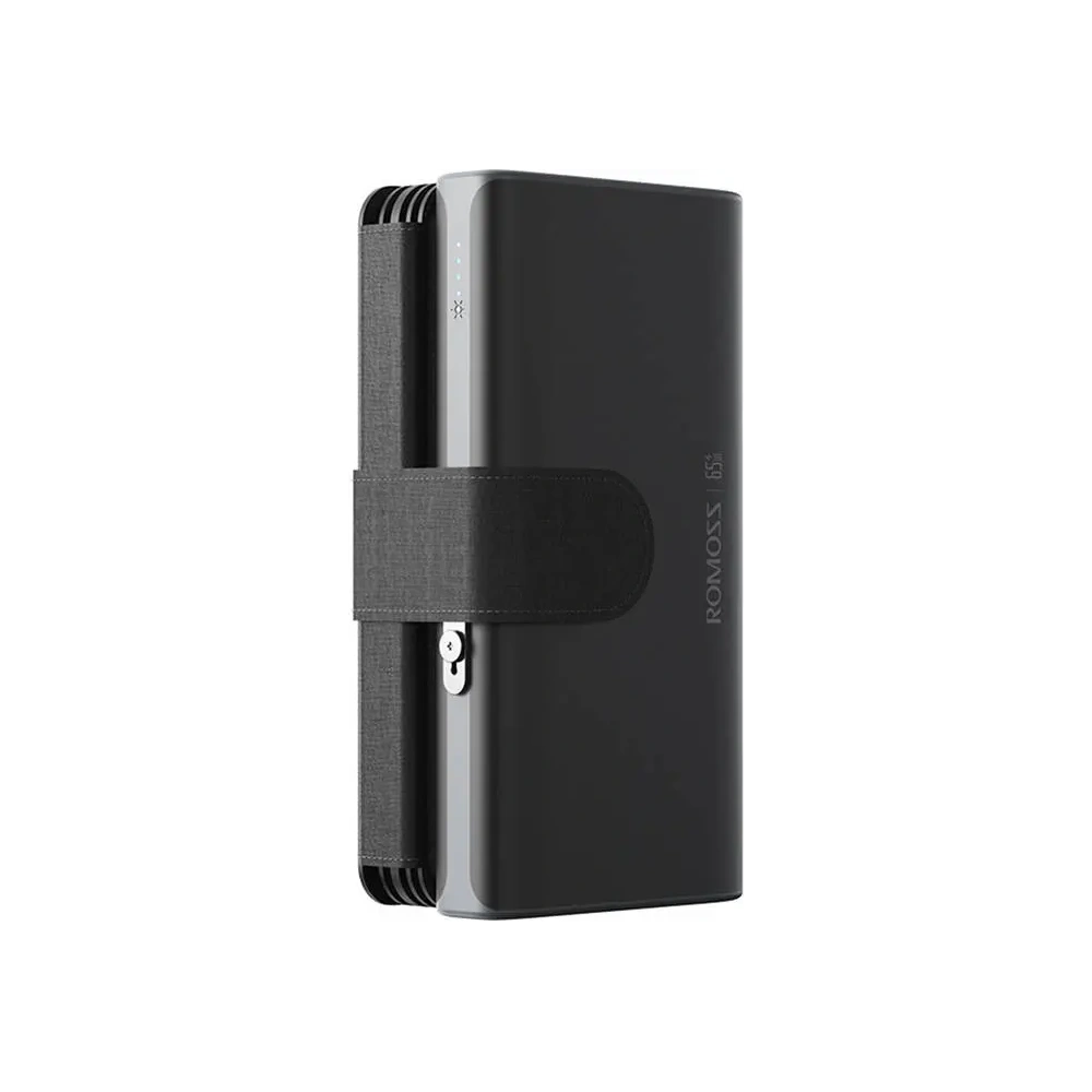 Hurtownia GSM - Romoss SPB30 Napelem Powerbank 30000mAh 65W (fekete) - ROM58 - {ean13} - Hurt