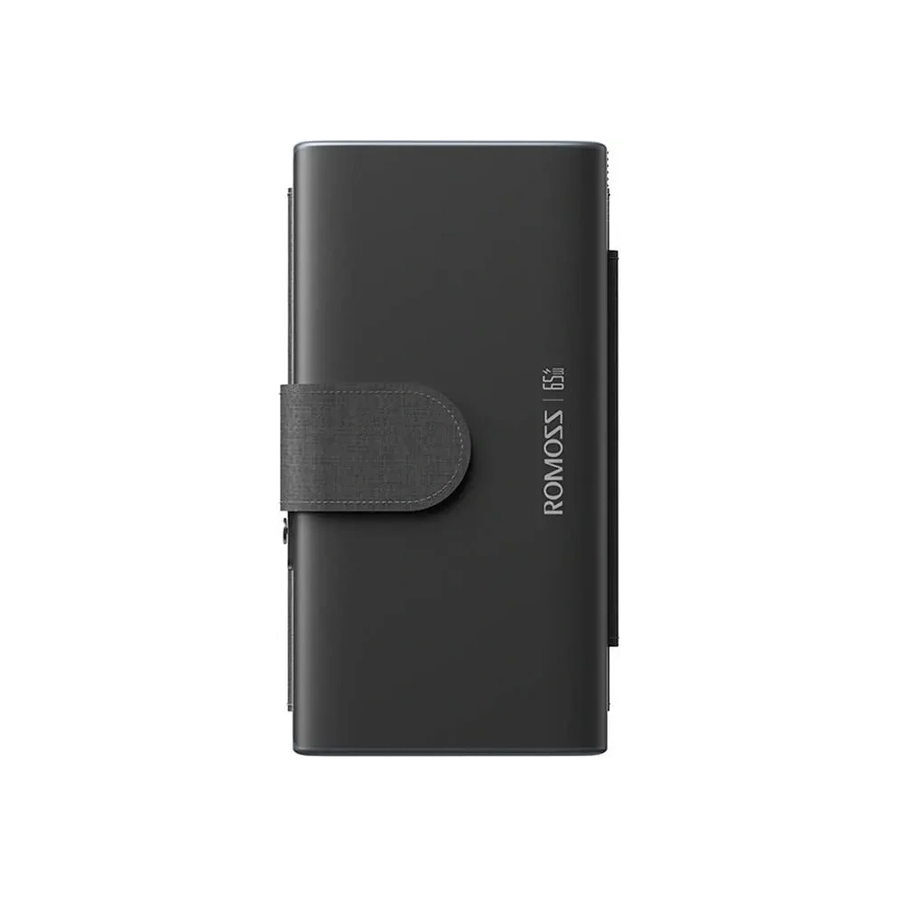 Hurtownia GSM - Romoss SPB30 Napelem Powerbank 30000mAh 65W (fekete) - ROM58 - {ean13} - Hurt