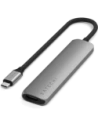 Hurtownia GSM - HUB Satechi 6-in-1 USB-C Slim Multiport Adapter USB-C / 2xUSB-A, USB-C, 4K HDMI, čtečka karet space grey - STH171 - {ean13} - Hurt