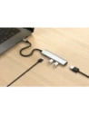 Hurtownia GSM - HUB Satechi 4-in-1 USB-C Slim Multiport Adaptér 4K USB-C / 2xUSB-A, USB-C, 4K HDMI stříbrný - STH172 - {ean13} - Hurt