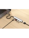 Hurtownia GSM - HUB Satechi 6-v-1 USB-C Slim Multiport Adaptér USB-C / 2xUSB-A, USB-C, 4K HDMI, čtečka karet stříbrná - STH173 - {ean13} - Hurt
