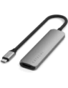 Hurtownia GSM - Satechi adaptor multiport USB-C Slim 4-in-1 HUB USB-C / 2xUSB-A, USB-C, 4K HDMI gri spațial - STH174 - {ean13} - Hurt