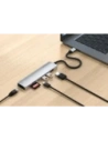 Hurtownia GSM - HUB Satechi 7-in-1 USB-C Slim Multiport Adaptér s Ethernetem USB-C / 2xUSB-A, USB-C PD, HDMI 4K, čtečka karet, Ethernet stříbrný - STH175 - {ean13} - Hurt
