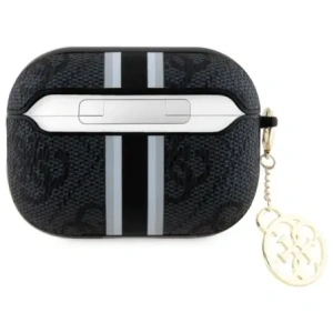 Wholesale Guess GUAP2P4RPSK Apple AirPods Pro 2 (2022/2023) cover 4G Printed Stripes Charm black - GUE4236 - {ean13} - Hurt