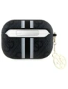 Hurtownia GSM - Etui Guess GUAP2P4RPSK Apple AirPods Pro 2 (2022/2023) kryt 4G tištěné pruhy charm černý/black - GUE4236 - {ean13} - Hurt