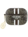 Etui Guess GUAP2P4RPSW Apple AirPods Pro 2 (2022/2023) cover 4G Printed Stripes Charm brązowy/brown