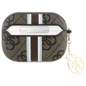 Wholesale Guess GUAP2P4RPSW Apple AirPods Pro 2 (2022/2023) cover 4G Printed Stripes Charm brown - GUE4237 - {ean13} - Hurt