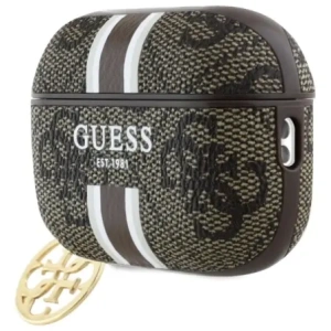 Hurtownia GSM - Etui Guess GUAP2P4RPSW Apple AirPods Pro 2 (2022/2023) cover 4G Printed Stripes Charm brązowy/brown - GUE4237 - {ean13} - Hurt