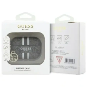 Wholesale Guess GUAP2P4RPSW Apple AirPods Pro 2 (2022/2023) cover 4G Printed Stripes Charm brown - GUE4237 - {ean13} - Hurt