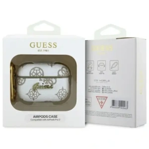 Hurtownia GSM - Etui Guess GUAP2PG4GPH Apple AirPods Pro 2 (2022/2023) obal 4G Hook bílý/white - GUE4238 - {ean13} - Hurt