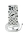 Hurtownia GSM - Karl Lagerfeld KLHMP16XHCKCKLCT Apple iPhone 16 Pro Max Hardcase IML Crossbody Monogram Karl & Choupette Kopf MagSafe transparent - KLD21864 - {ean13} - Hurt
