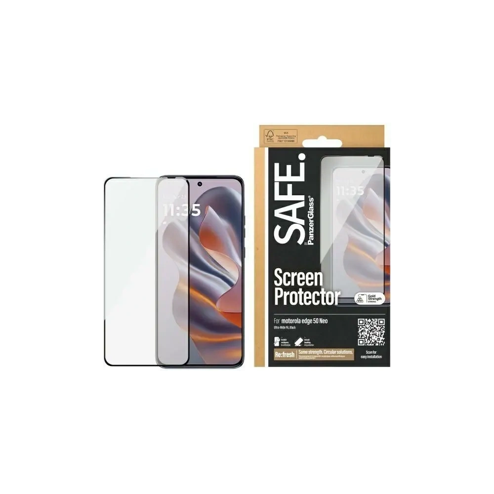 Hurtownia GSM - SAFE de PanzerGlass Protecție a Ecranului Motorola Edge 50 Neo Ultra-Wide Fit - PZG753 - {ean13} - Hurt