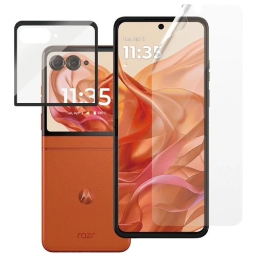 Szkło hartowane SAFE by PanzerGlass Motorola Razr 50 Screen Protection Ultra-Wide Fit