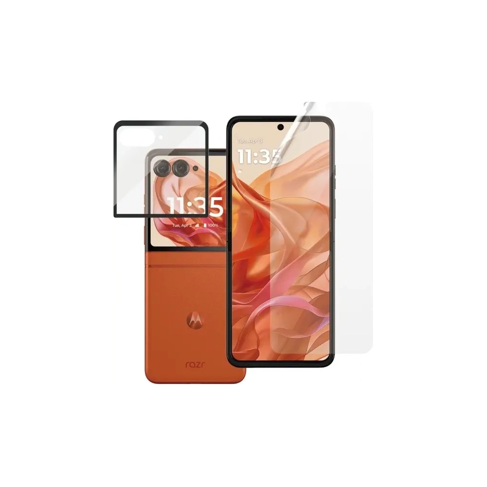 Szkło hartowane SAFE by PanzerGlass Motorola Razr 50 Screen Protection Ultra-Wide Fit
