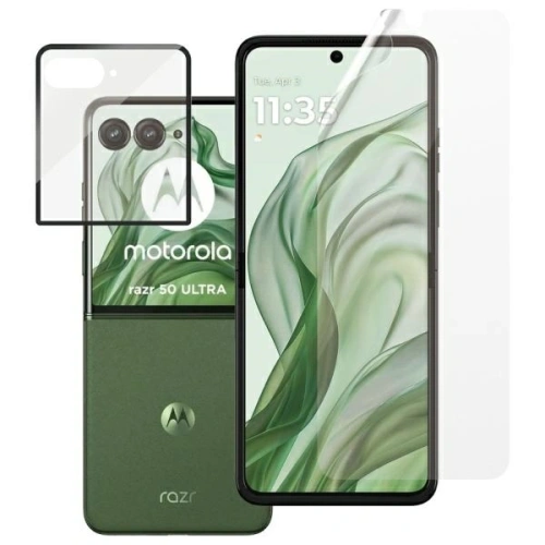 Szkło hartowane SAFE by PanzerGlass Motorola Razr 50 Ultra Screen Protection Ultra-Wide Fit