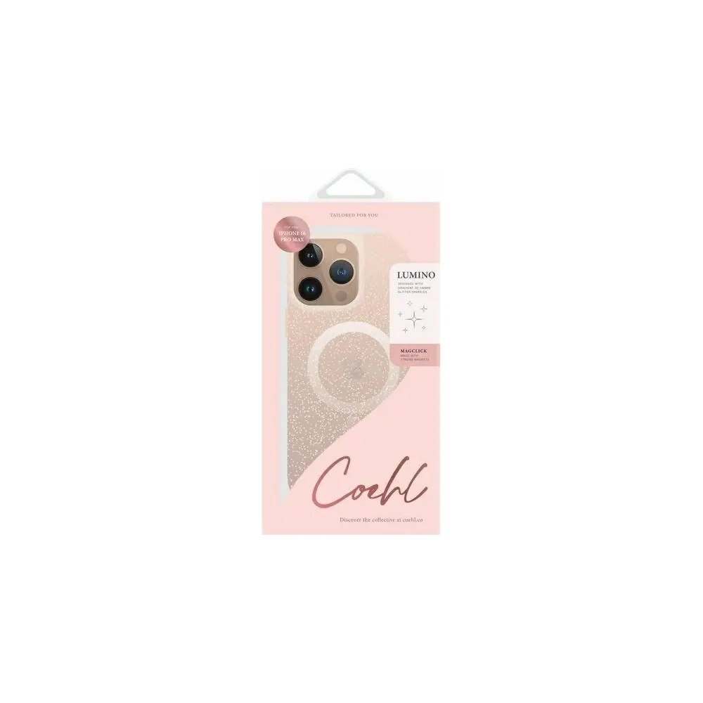 Hurtownia GSM - UNIQ Coehl Lumino Apple iPhone 16 Pro Max Magnetic töltés rózsaarany - UNIQ1409 - {ean13} - Hurt