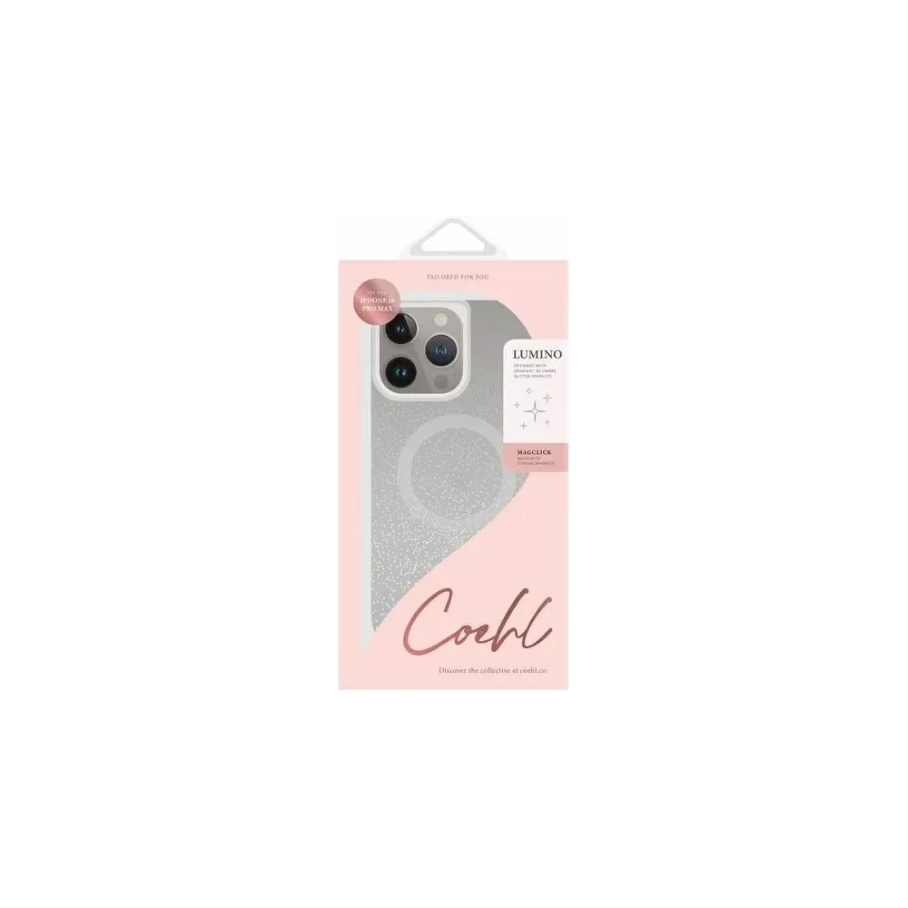 Hurtownia GSM - UNIQ Coehl Lumino Apple iPhone 16 Pro Max Magnetic Töltés csillogó ezüst - UNIQ1410 - {ean13} - Hurt