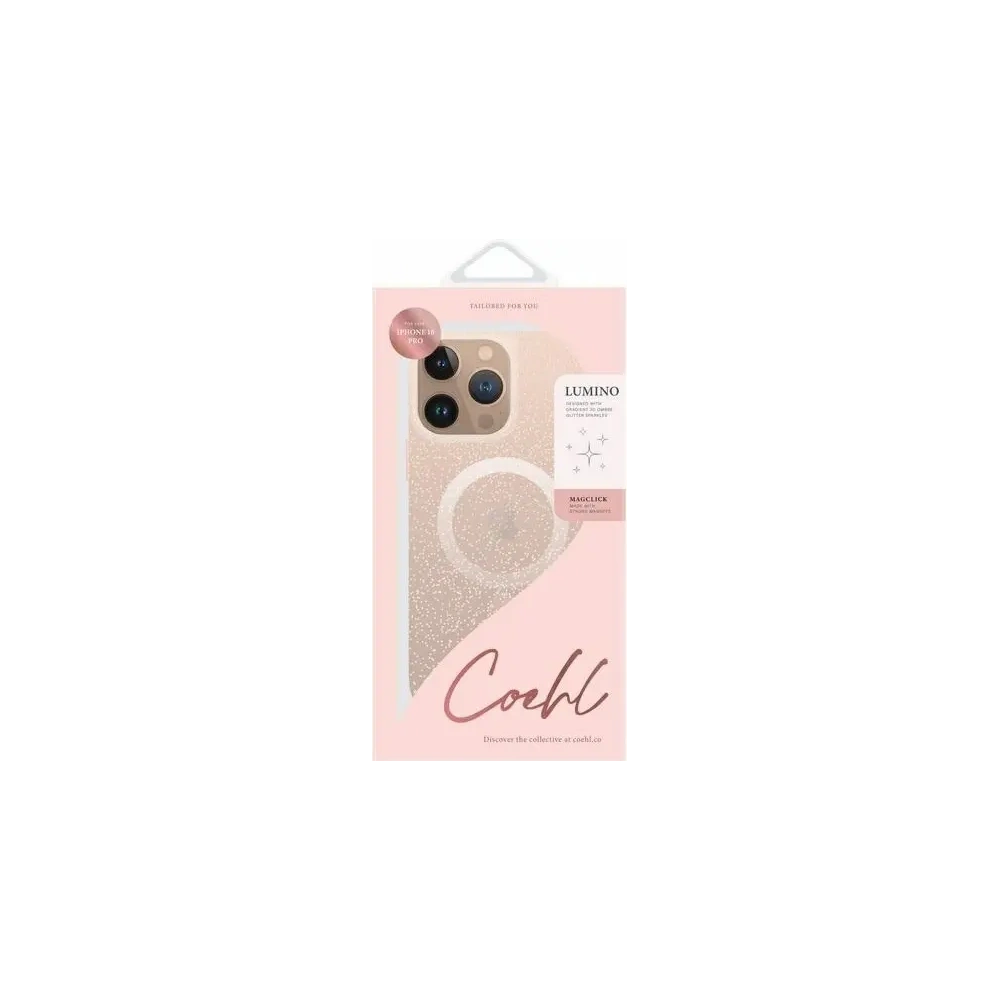 Hurtownia GSM - Etui UNIQ Coehl Lumino Apple iPhone 16 Pro Magnetic Charging różowo złoty/rose gold - UNIQ1411 - {ean13} - Hurt
