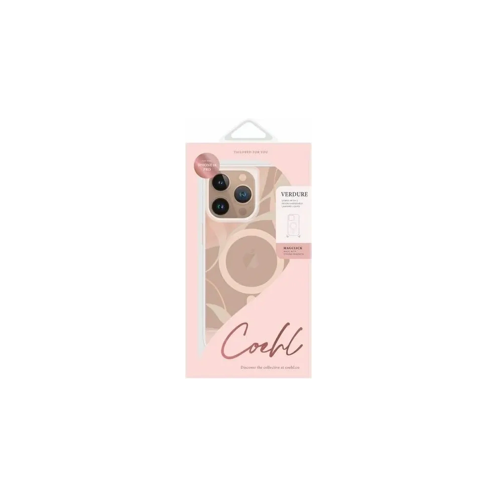 Etui UNIQ Coehl Verdure Apple iPhone 16 Pro Magnetic Nabíjení jarního květu
