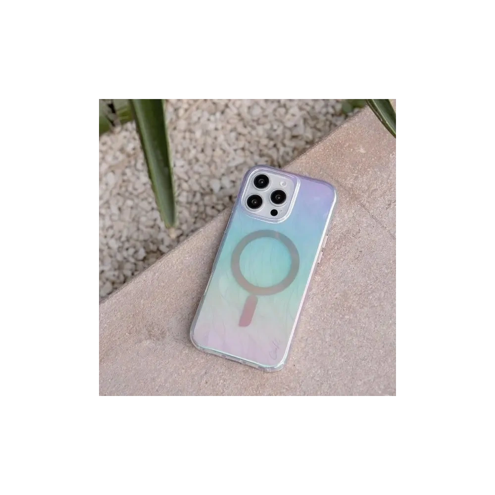 Hurtownia GSM - Etui UNIQ Coehl Willow Apple iPhone 16 Pro Max Magnetic Charging opál/iridescentní - UNIQ1415 - {ean13} - Hurt
