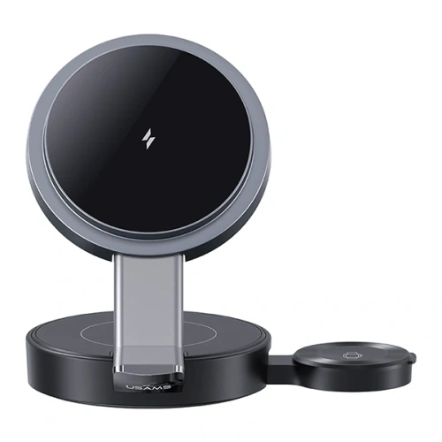 Ładowarka bezprzewodowa 3w1 USAMS US-CD234 15W do Apple iPhone / Apple Watch / Apple AirPods