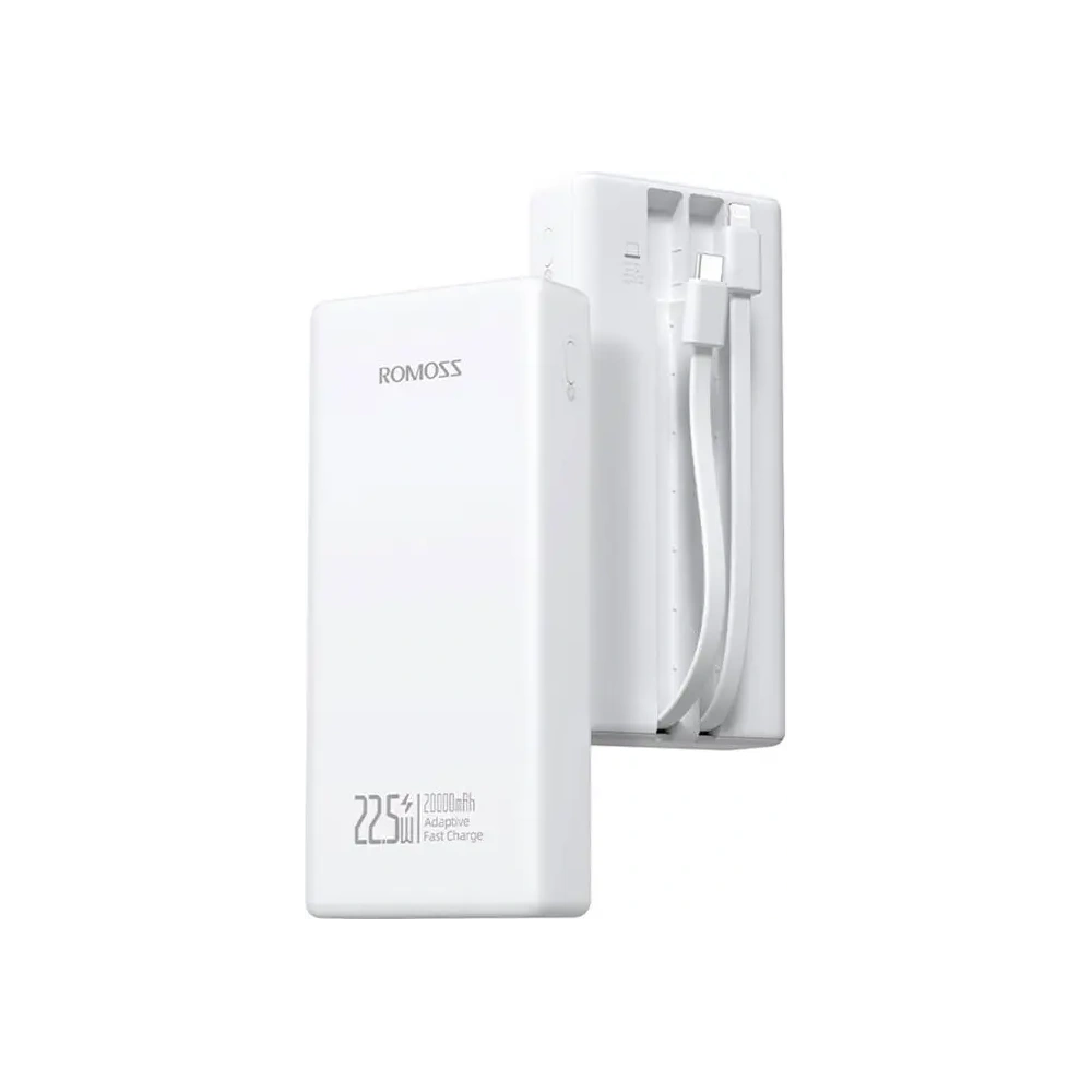 Hurtownia GSM - Romoss PRC20 Powerbank 20000mAh 22.5W (fehér) - ROM60 - {ean13} - Hurt