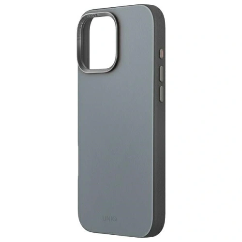 Etui UNIQ Lyden DS Apple iPhone 16 Pro Magclick Charging niebiesko-czarny/washed blue-black
