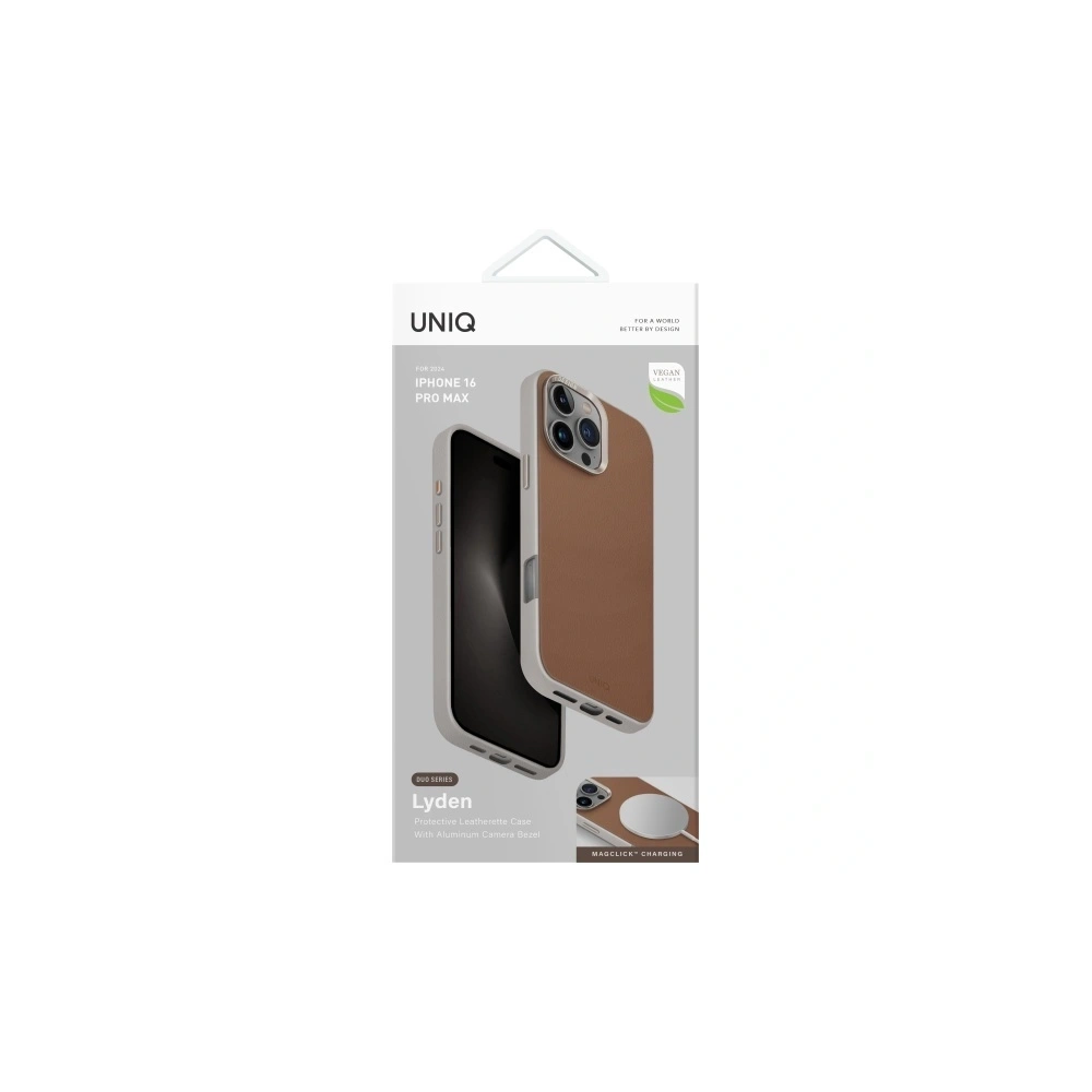 Hurtownia GSM - UNIQ Lyden DS Apple iPhone 16 Pro Max Magclick Töltő carmel-ivory - UNIQ1422 - {ean13} - Hurt
