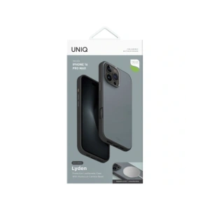 Hurtownia GSM - UNIQ Lyden DS Apple iPhone 16 Pro Max Magclick Töltés mosott kék-fekete - UNIQ1423 - {ean13} - Hurt