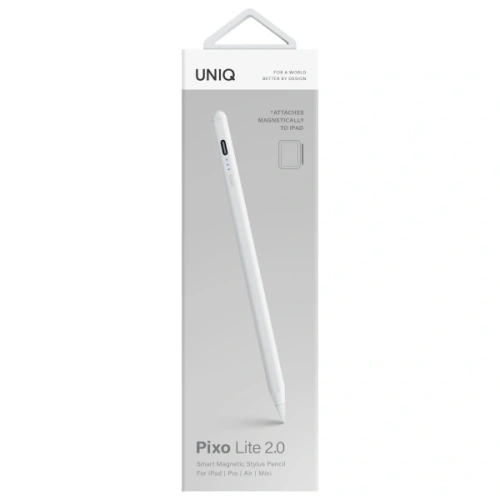 Rysik magnetyczny UNIQ Pixo Lite 2.0 Apple iPad biały/dove white
