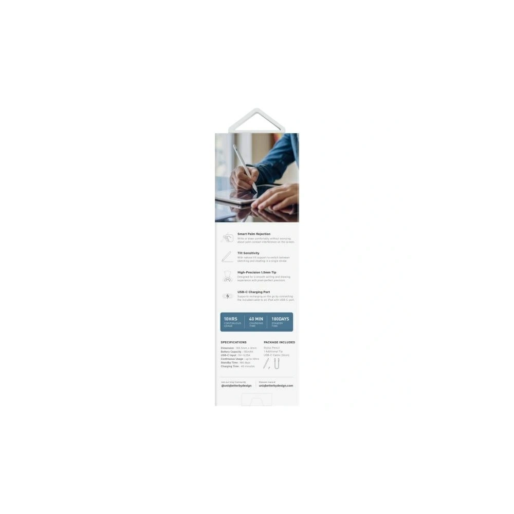 Hurtownia GSM - UNIQ Pixo Lite 2.0 mágneses stylus Apple iPad galambszürke - UNIQ1425 - {ean13} - Hurt