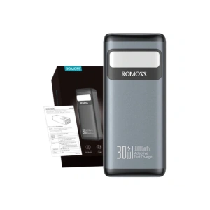 Hurtownia GSM - Powerbank PMT30 Romoss 30000mAh 30W (černý) - ROM63 - {ean13} - Hurt