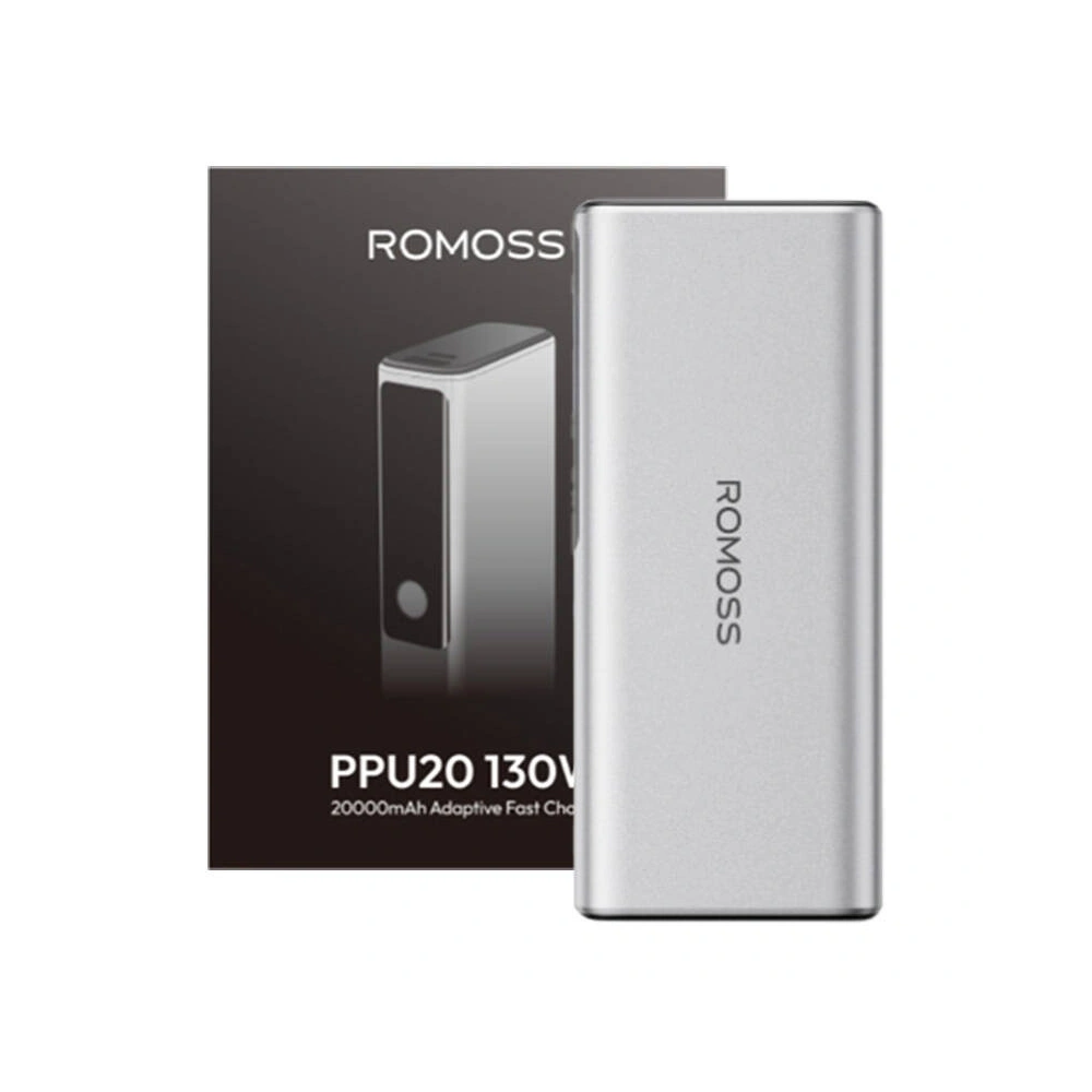Hurtownia GSM - Romoss PPU10 Powerbank 10000mAh 130W (argintiu) - ROM70 - {ean13} - Hurt