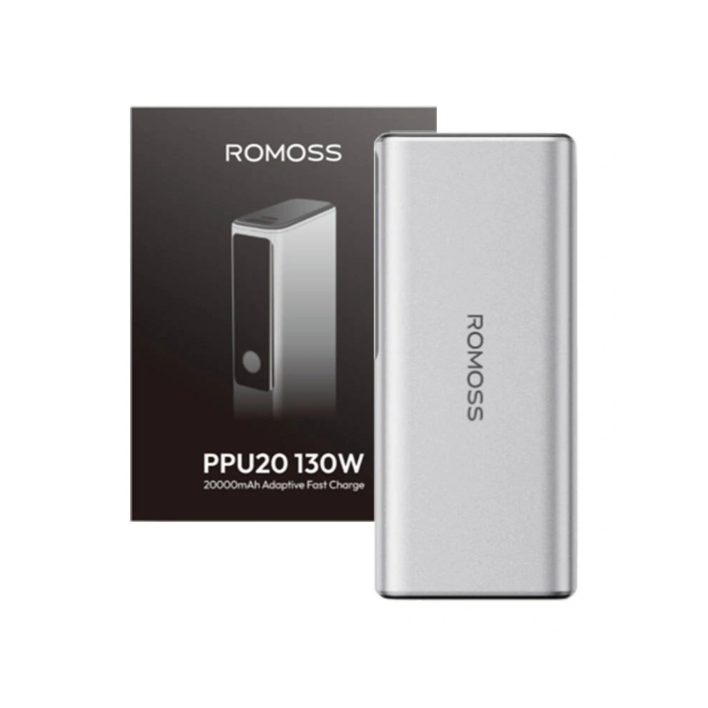 Hurtownia GSM - Romoss PPU20 Powerbank 20000mAh 130W (argintiu) - ROM71 - {ean13} - Hurt