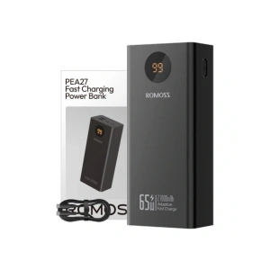 Hurtownia GSM - Romoss PEA27S Pro Powerbank 27000mAh 65W (negru) - ROM72 - {ean13} - Hurt