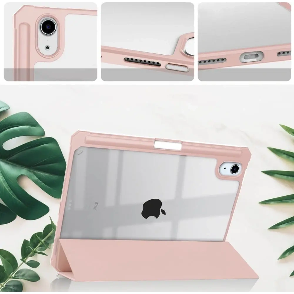 Hurtownia GSM - Bizon Case Tab Clear Matt Apple iPad mini 2021 6. generáció / iPad mini 8.3" 2024 7. generáció rózsaarany - BIZ7869 - {ean13} - Hurt