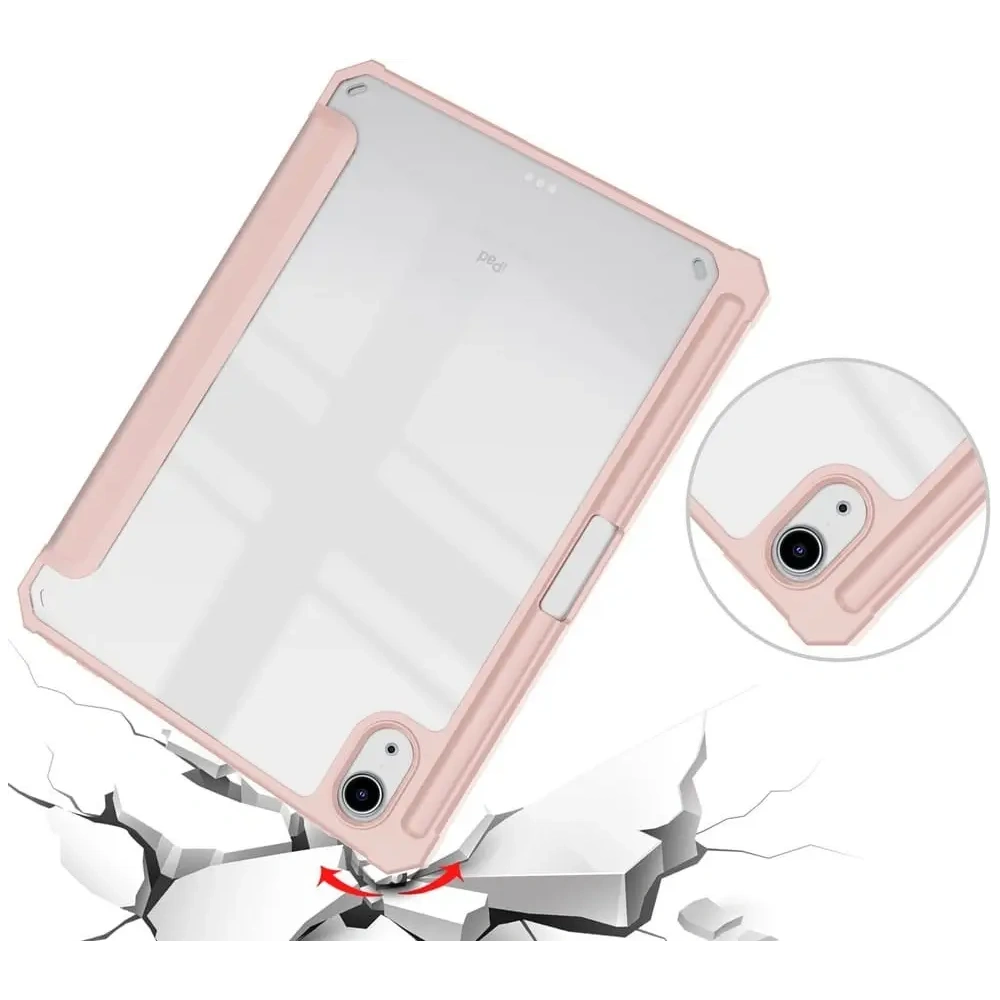 Hurtownia GSM - Bizon Case Tab Clear Matt Apple iPad mini 2021 6. generáció / iPad mini 8.3" 2024 7. generáció rózsaarany - BIZ7869 - {ean13} - Hurt