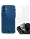Hurtownia GSM - Bizon Case Clear Pack Hülle + 2x Displayschutzglas + Linsenschutzglas Apple iPhone 12 Mini klar - BIZ7871 - {ean13} - Hurt