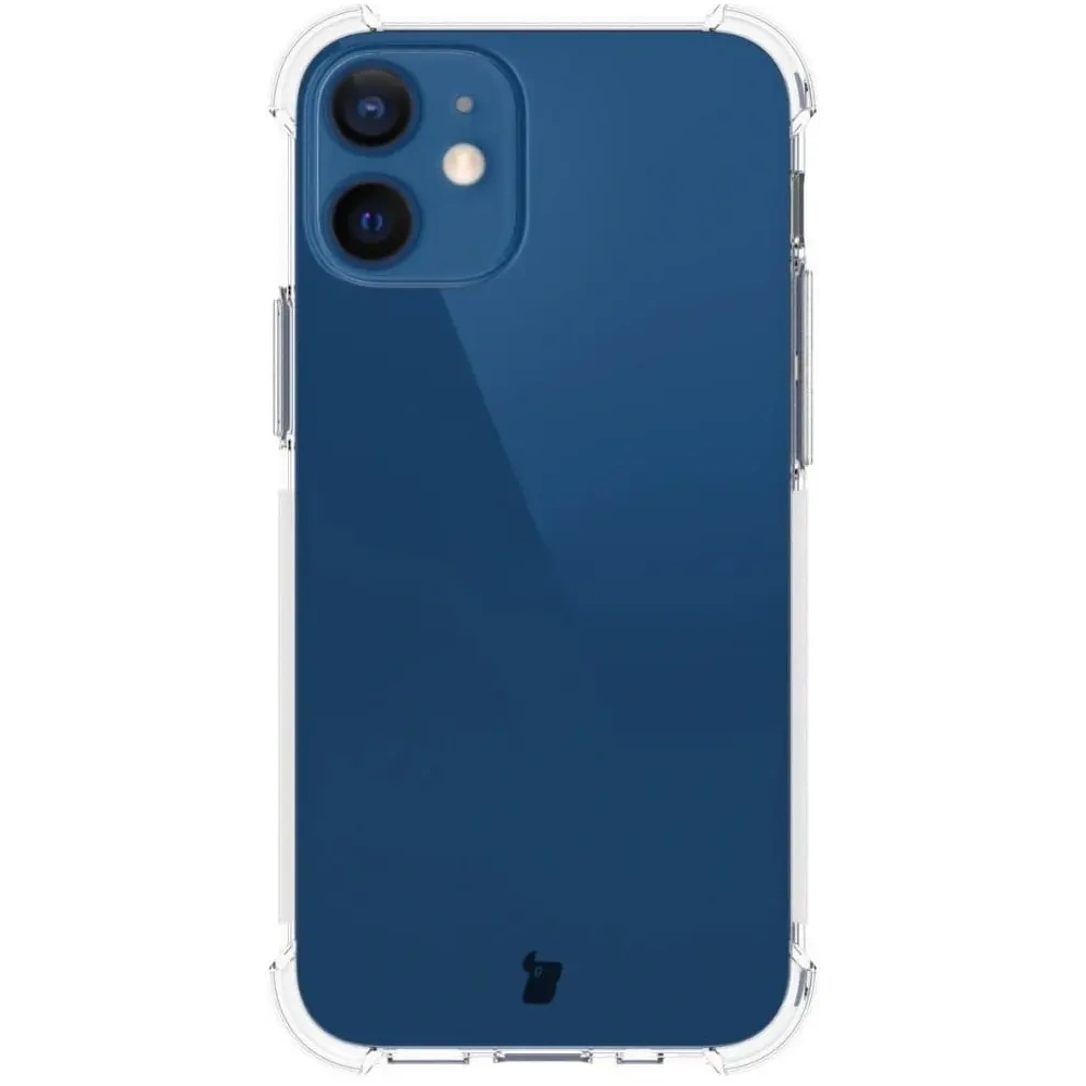Wholesale Bizon Case Clear Pack case + 2x screen glass + lens glass Apple iPhone 12 Mini clear - BIZ7871 - {ean13} - Hurt