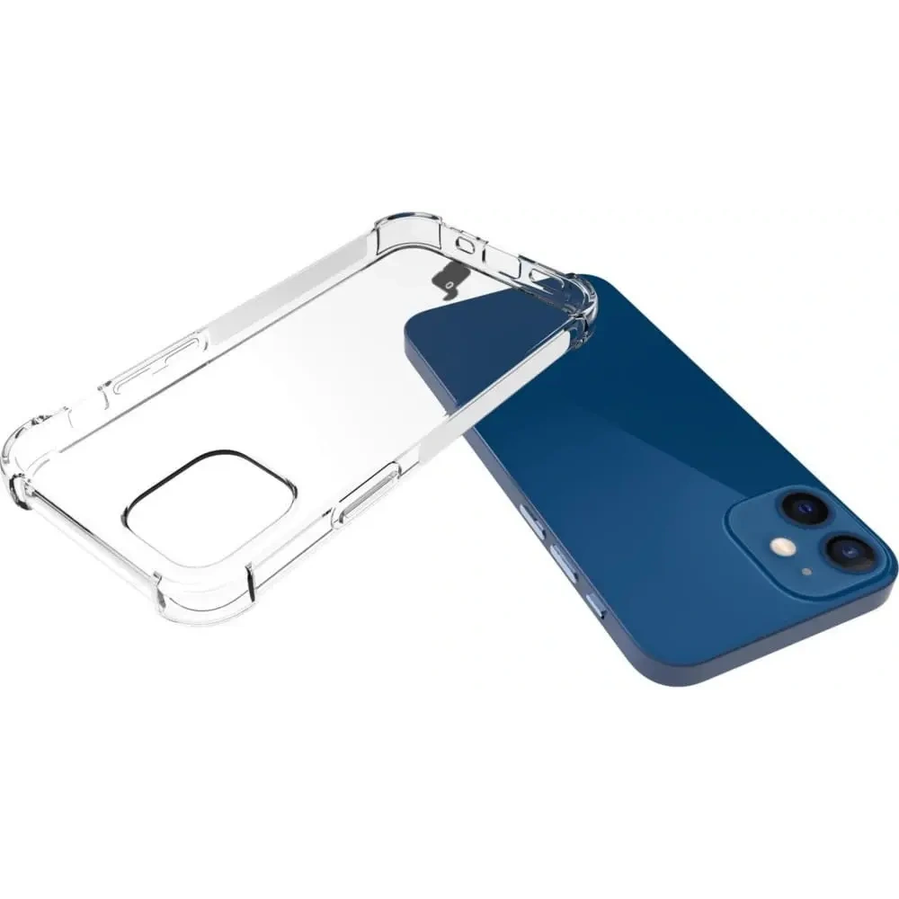 Hurtownia GSM - Bizon Case Clear Pack Hülle + 2x Displayschutzglas + Linsenschutzglas Apple iPhone 12 Mini klar - BIZ7871 - {ean13} - Hurt